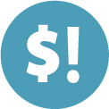 Financial priorities icon